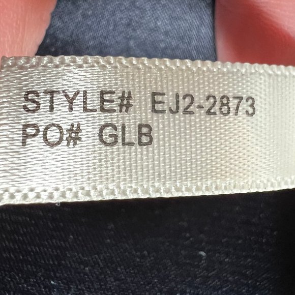 New Eliza J V-Neck Chiffon Long Sleeve Shift Dress Size 6 in Navy Blue - Picture 8 of 13